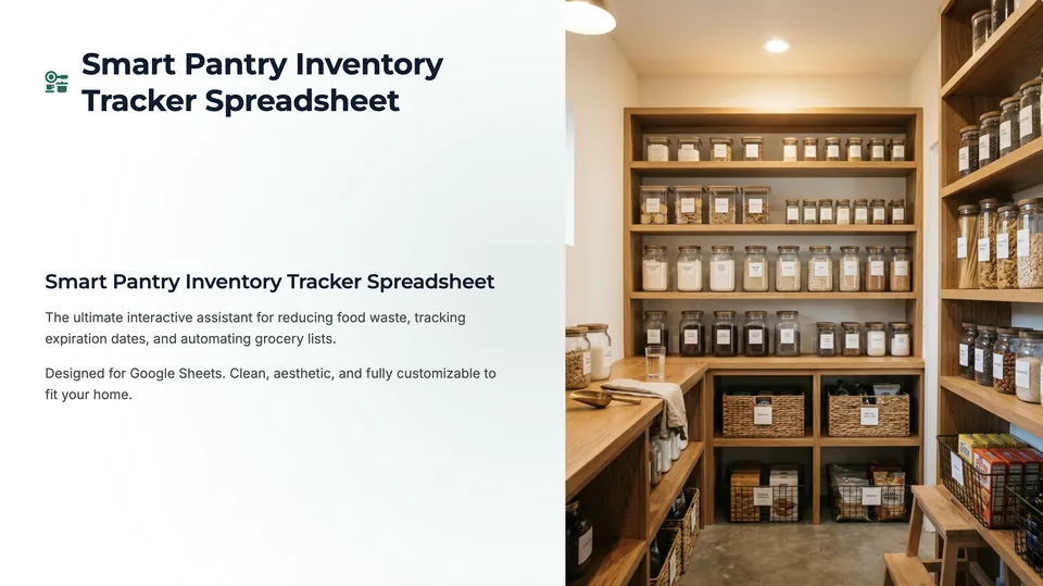 Pantry Inventory Tracker Dashboard